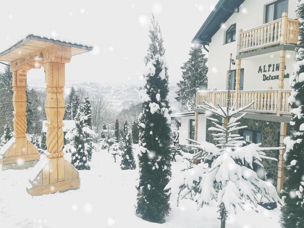 Hotel Alpina Deluxe à Moisei Extérieur photo